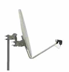 Satelliten Multifeed-Anlage Satelliten Vierteilnehmeranlage